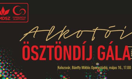 22. alkalommal szervezi meg Alkotói Ösztöndíj Gáláját a Communitas Alapítvány