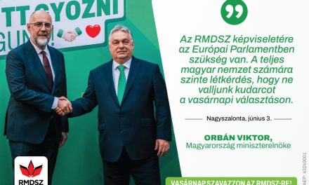 Vasárnap szavazzon az RMDSZ-re!