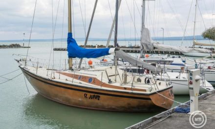 Restaurált állapotban ismét vízen a Szent Jupát